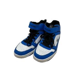 Geers High Top Blue White Black B-Ball Shoes Mens 11